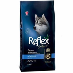 Reflex Plus - Reflex Plus Somonlu Büyük Ve Orta Irk Köpek Maması 15 Kg. (1)