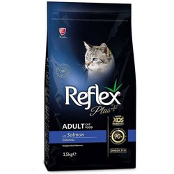 Reflex Plus - Reflex Plus Somonlu Yetişkin Kedi Maması 15 Kg.