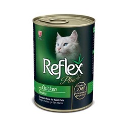 Reflex - Reflex Plus Tavuklu Kedi Konserve Pate İçinde Et Parçacıklı 400 Gr.