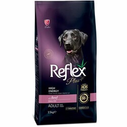 Reflex Plus Yüksek Enerjili Biftekli Köpek Maması 15 Kg. - Thumbnail