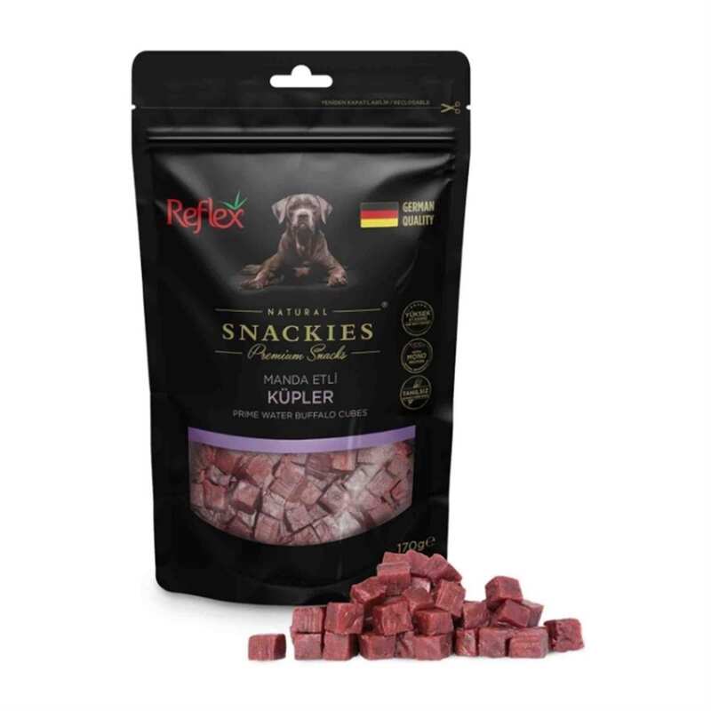 Reflex - Reflex Snackies Kuzu Etli Küpler Yetişkin Köpek Ödülü 170gr