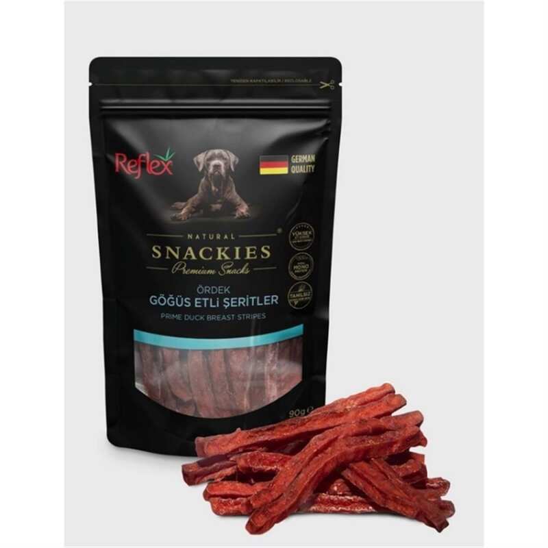 Reflex - Reflex Snackies Kuzu Etli Küpler Yetişkin Köpek Ödülü 80gr