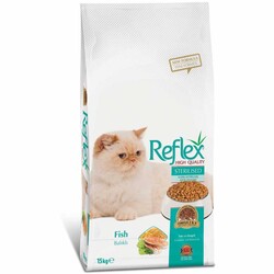 Reflex Sterilised Kısırlaştırılmış Balıklı Yetişkin Kedi Maması 15 Kg. - Thumbnail