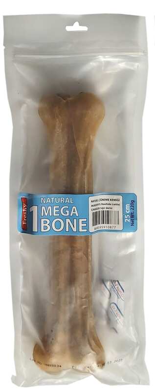 Freshy - Freshy Naturel Çiğmeme Kemiği 1 Mega Bone 220 Gr.