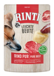 Rinti - Rıntı Leichte Beute Köpek Dana Etli Tahılsız Yaş Mama 400 Gr. (1)