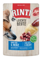 Rinti - Rıntı Leichte Beute Köpek Dana Kümes Hayvanlı Tahılsız Yaş Mama 400 Gr. (1)