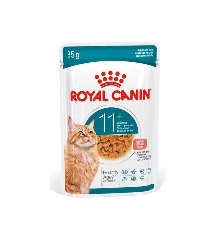 Royal Canın - Royal Canin Ageing 11+ Sos İçinde Yaşlı Kedi Konservesi 85gr