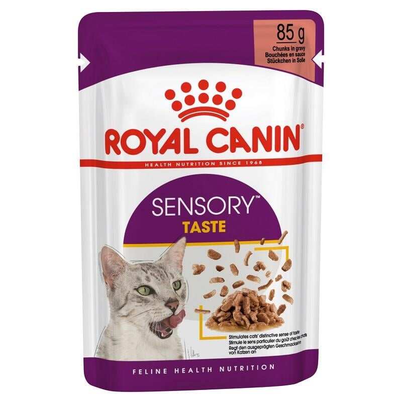 Royal Canın - Royal Canin Sensory Taste Etli Soslu Kedi Konservesi 85gr