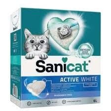 SaniCat - Sanıcat Actıve Whıte 10L