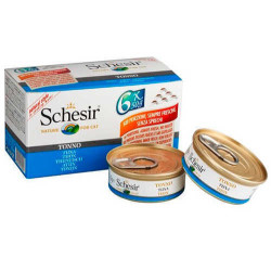 Schesir - Schesir C100 Multipack Ton Balıklı Kedi Yaş Maması 50 Gr. ( 6 Lı Paket )