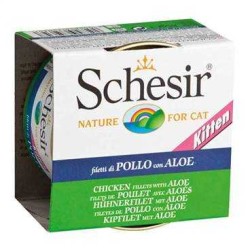 Schesir - Schesir Tavuklu Aloe Yavru Kedi Konservesi 85 Gr.