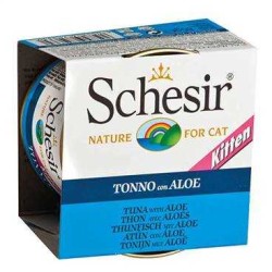 Schesir - Schesir Ton Balıklı Aloe Yavru Kedi Konservesi 85 Gr.