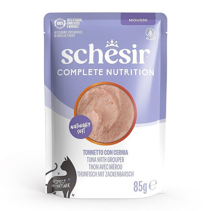 Schesiri Ton Balıklı ve Orfoz Balıklı Mus Kedi Pouch 85 g - 1