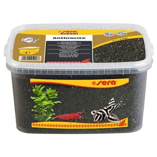 Sera Akvaryum Kumu Antrasit 1-3 Mm 6 Litre