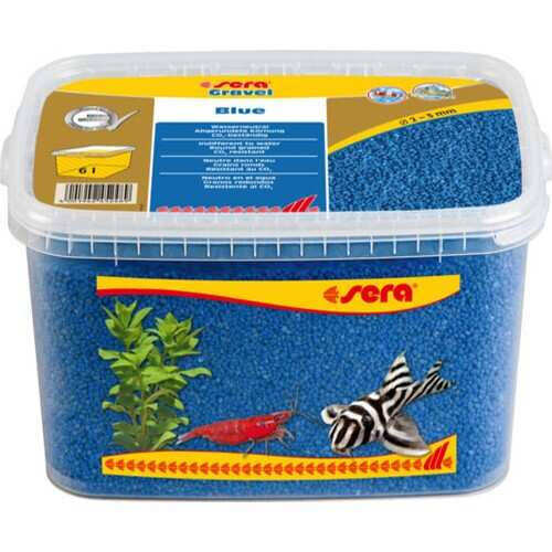 Sera Akvaryum Kumu Mavi 2-3 Mm 6 Litre