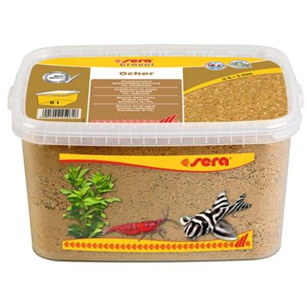 Sera Akvaryum Kumu Toprak Rengi 0-2 Mm 6 Litre
