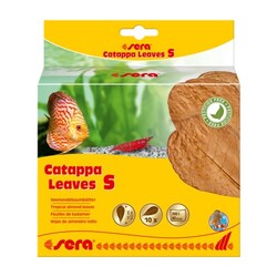 SERA - sera catappa yaprağı S 14 cm (10 adet)