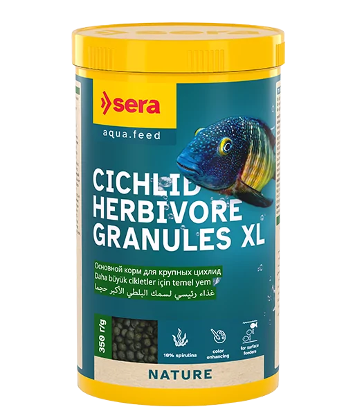 Sera - sera cichlid herbivore granules XL - 1000 ml