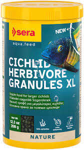 Sera Cichlid Herbivore Granules Xl - 1000 Ml
