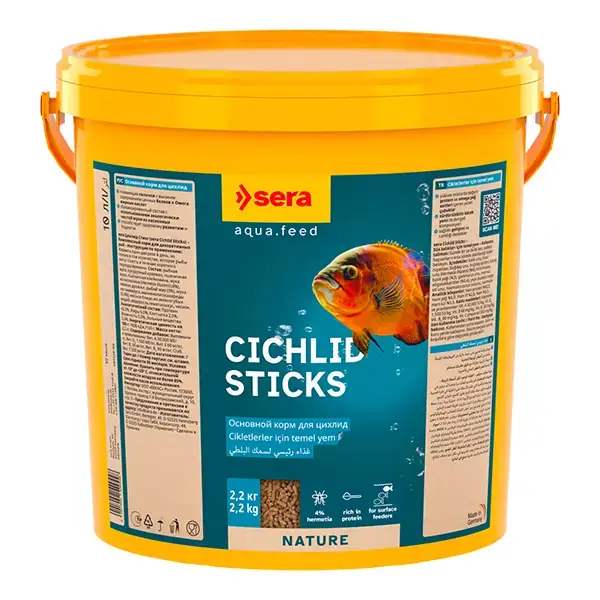 Sera Cichlids Sticks - 10 Lt (2 Kg)