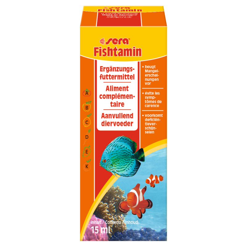 Sera Fishtamin - 15 Ml (1)