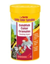 sera goldy color spirulina nature - 250 ml - Thumbnail
