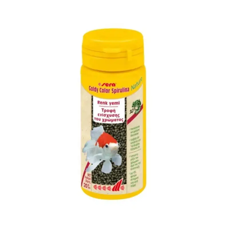 Sera Goldy Color Spirulina Nature - 50 Ml