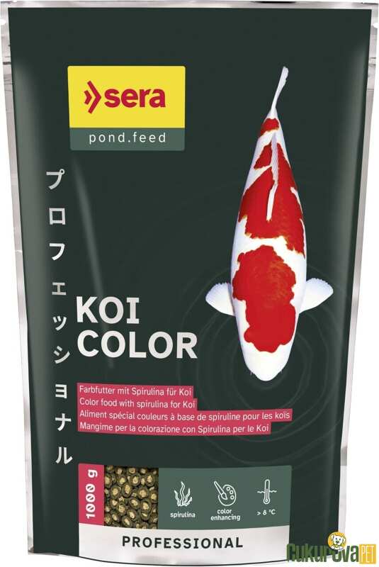 Sera Koi Prosyonel Spirulinalı Renk Yemi-1 Kg