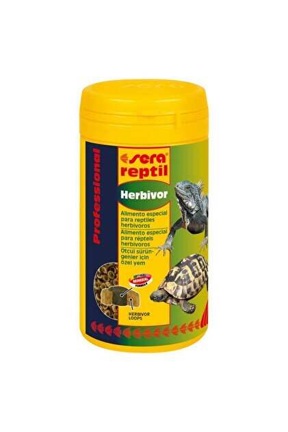 Sera Profesyonel Sürüngen Yemi Otçul - 250 Ml