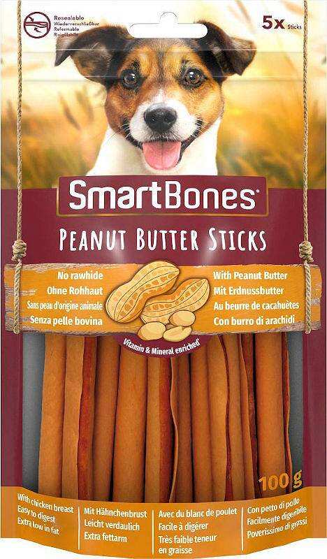 Smartbones - SMARTBONES PEANUT BUTTER STICKS 100 G