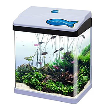 SOBO SİSTEMLİ AKVARYUM 28,5 x 19 x 34 cm BEYAZ