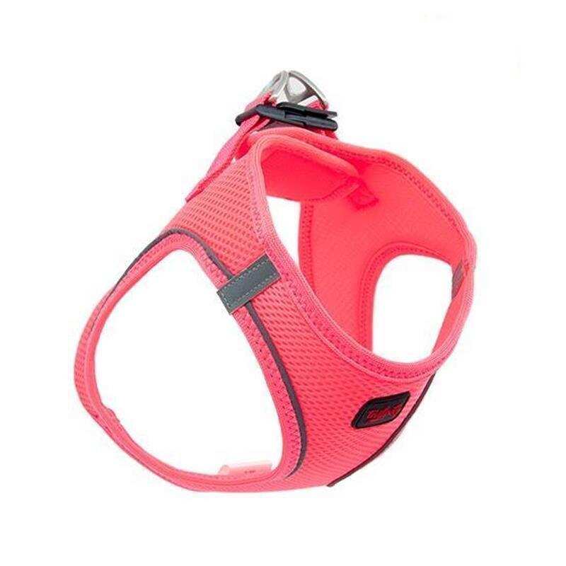 Tailpetz - Tailpetz Air Mash Harness Göğüs Tasması Neon Pembe Xlarge