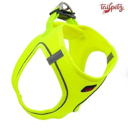 Tailpetz - Tailpetz Air Mash Harness Göğüs Tasması Neon Yeşil Small