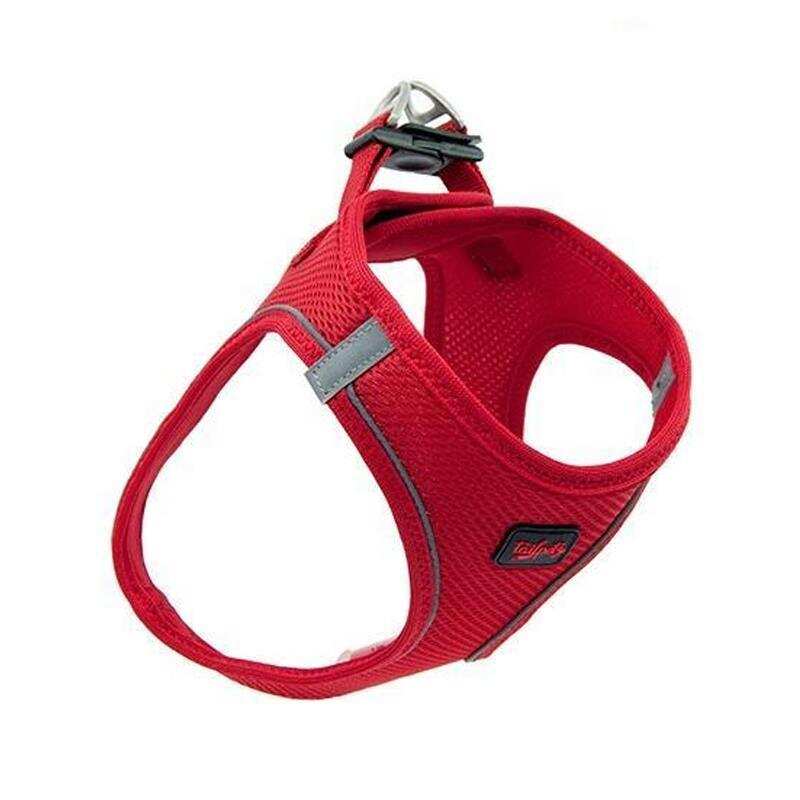 Tailpetz - Tailpetz Air Mesh Harness Göğüs Tasması Kırmızı Xsmall