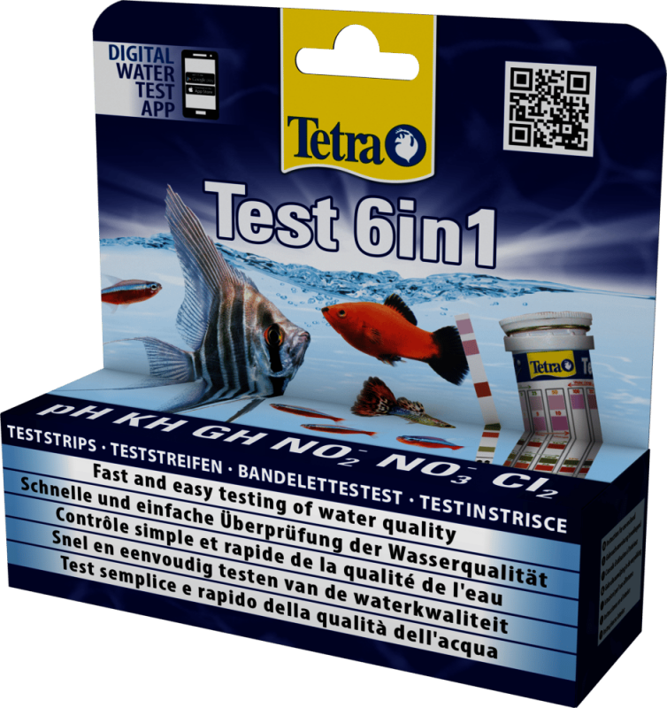 Tetra Test 6 İn 1 Tatlı Su Stip (Stick) 25 Adet