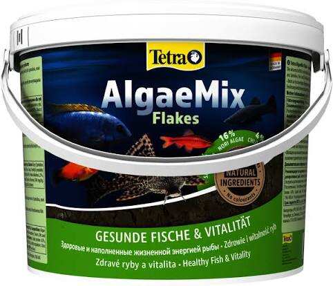 Tetra Algaemix Flake Pul Balık Yemi Orjinal Kova 10 Litre