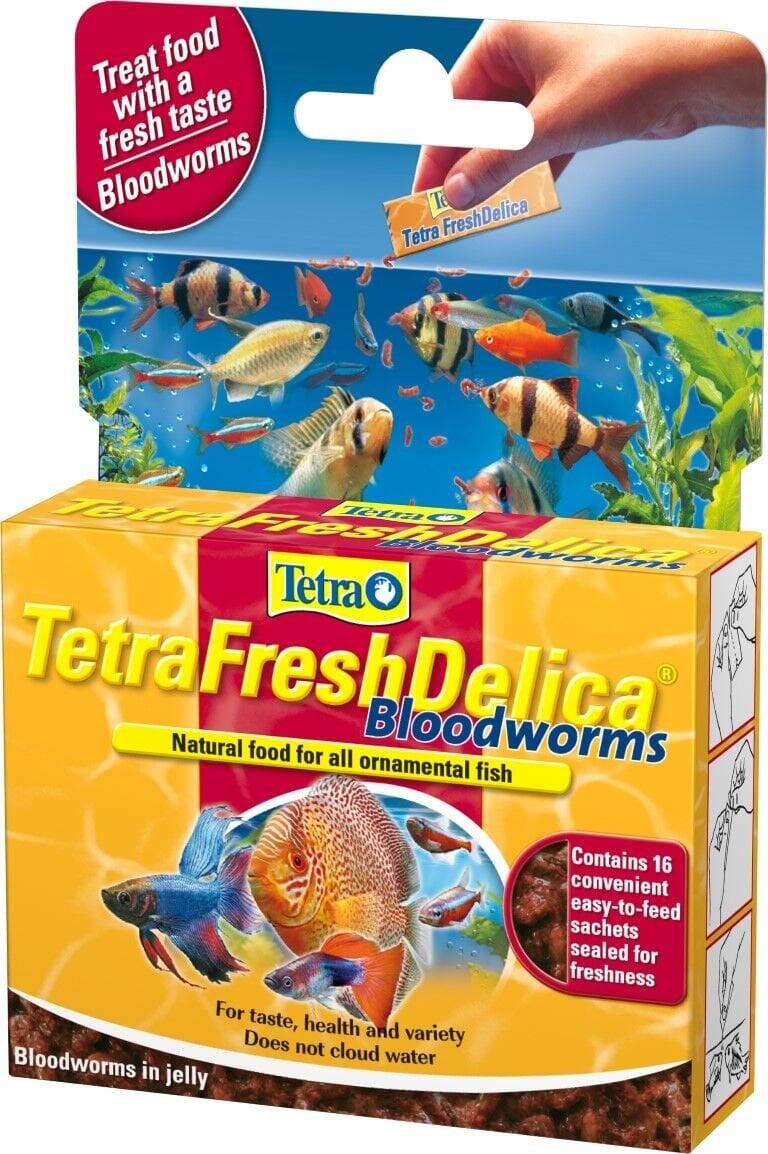 Tetra Fresh Delica Blood Worms 16*3 Gr - 1