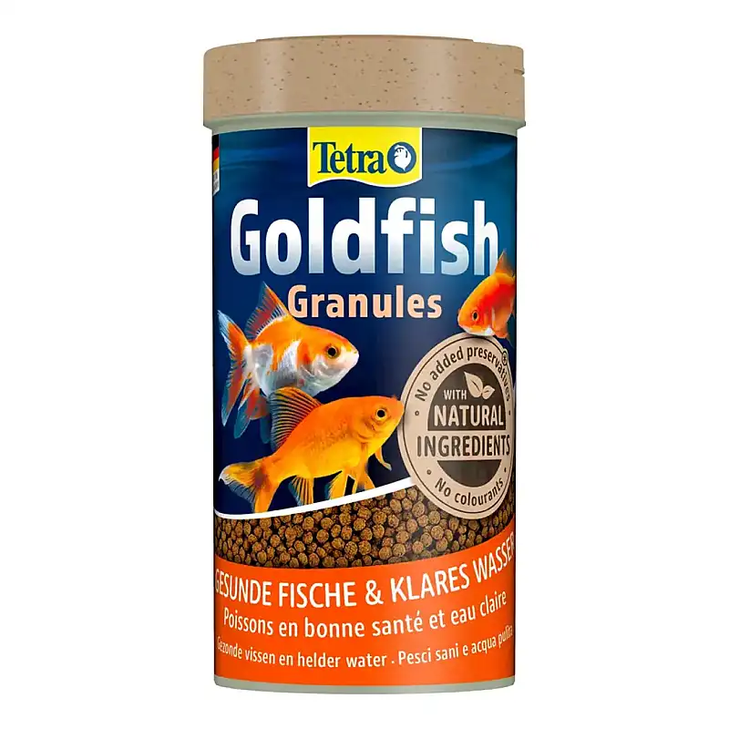 Tetra Goldfish Granules 250ml - Japon Balığı Yemi
