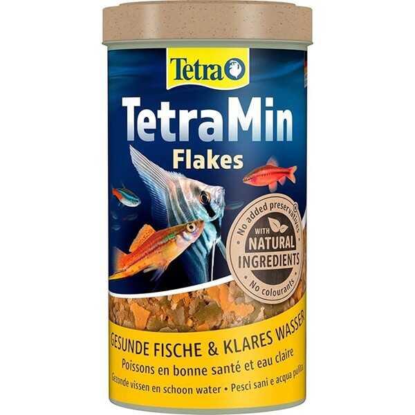 Tetra Tetramin Flakes 100 Ml Pul Balık Yemi 100 Ml - 1