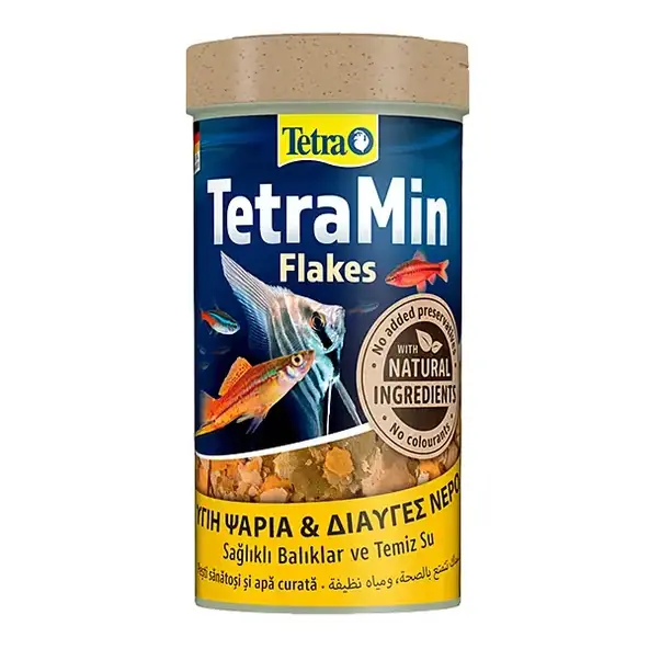 Tetramin Flakes Balık Pul Yemi 250 Ml