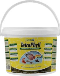 Tetra Yem - Tetra Süs Balıkları İçin İdeal Phyll Flakes Vegetable 10 Litre Bitkisel Pul Yem (1)