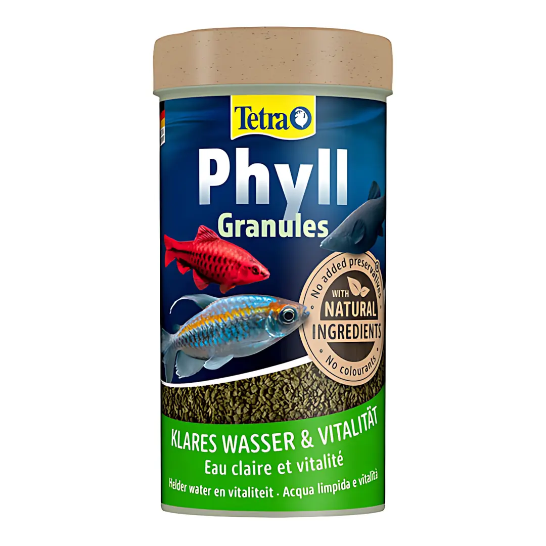 Tetra Yem - Tetra Phyll Granules Bitkisel Balık Yemi 250 Ml