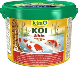 Tetra Pond Koi Sticks Havuz Balığı Çubuk Yem 10 Litre - Thumbnail