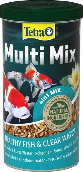 Tetra Pond Multi Mix Karışık Japon Ve Havuz Balık Yemi 1 Litre