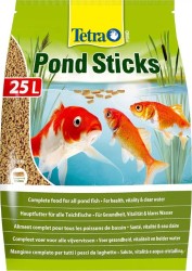 Tetra Yem - Tetra Pond Sticks Japon Balık Yemi Yeşil 25 Litre
