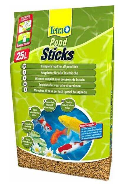 Tetra Pond Sticks Japon Balık Yemi Yeşil 25 Litre