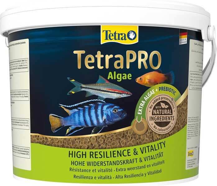 Tetra Pro Algea Chips Yem Kova 10 Litre / 1900 Gr