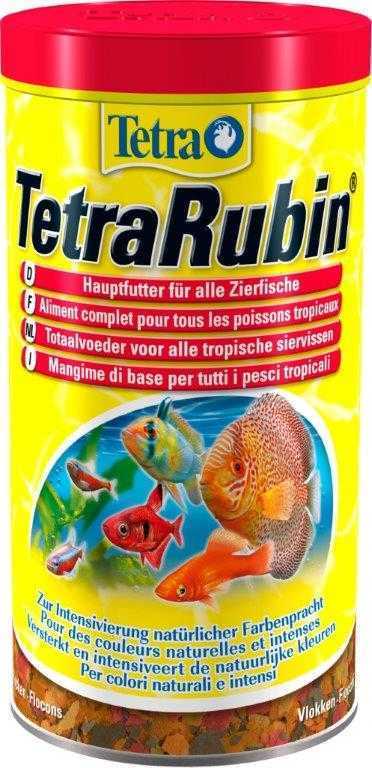 Tetra Rubin Flakes Tropikal Pul Balık Renk Yemi 1 Litre Pul Yemler ...