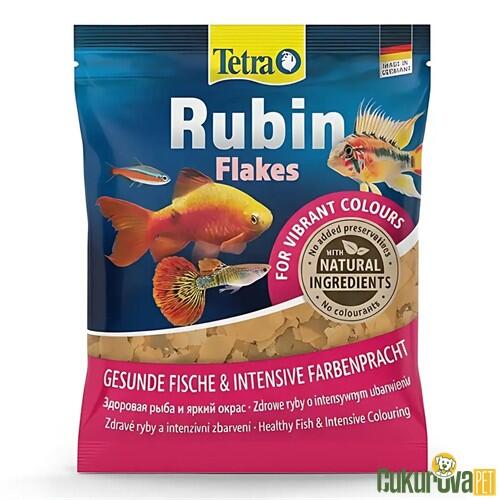 Tetra Rubin Flakes Renklendirici Pul Yem 12 Gr - 1