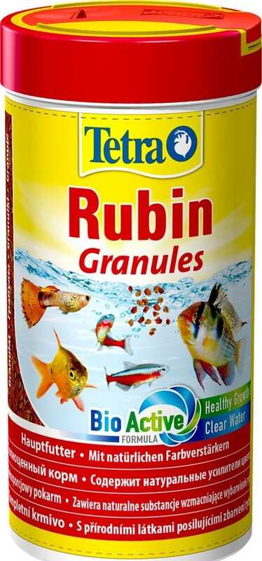 Tetra Yem - Tetra Rubin Granules Renklendirici Balık Yemi 250 Ml